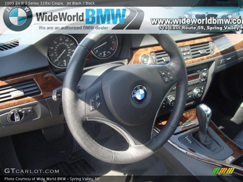 Jet Black / Black 2009 BMW 3 Series 328xi Coupe