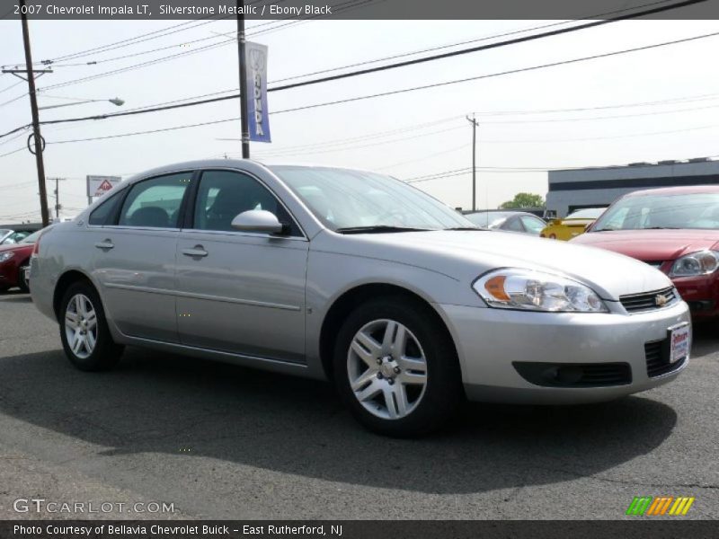 Silverstone Metallic / Ebony Black 2007 Chevrolet Impala LT