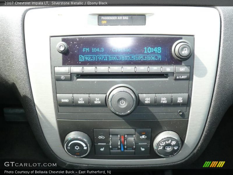 Silverstone Metallic / Ebony Black 2007 Chevrolet Impala LT