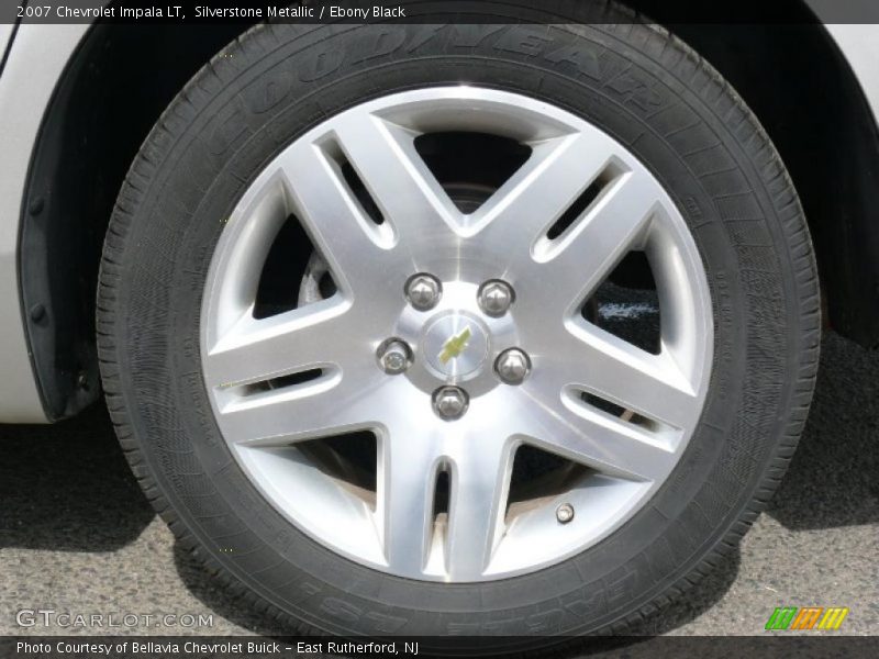 Silverstone Metallic / Ebony Black 2007 Chevrolet Impala LT