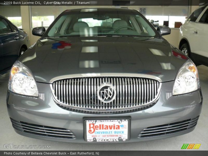 Cyber Gray Metallic / Titanium 2009 Buick Lucerne CXL
