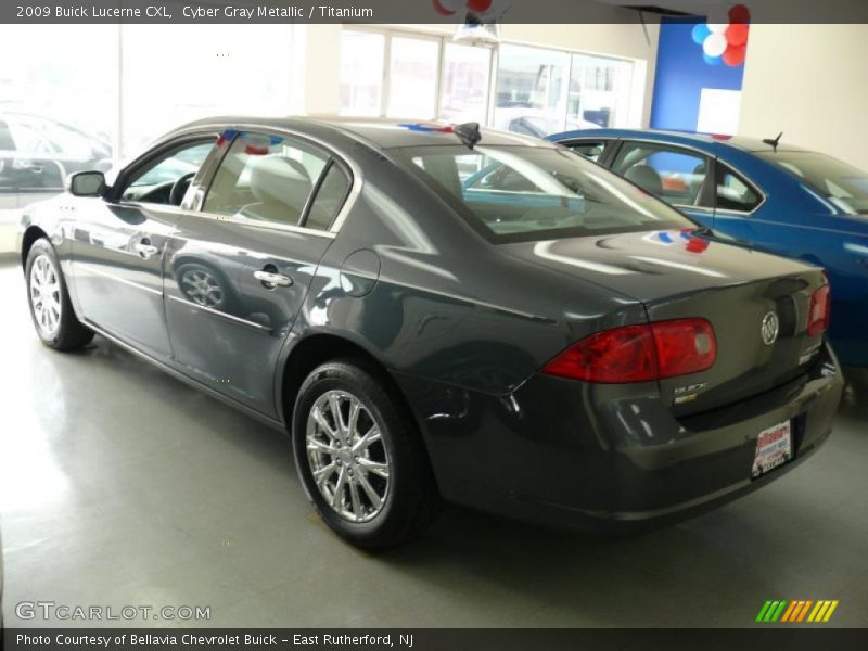 Cyber Gray Metallic / Titanium 2009 Buick Lucerne CXL