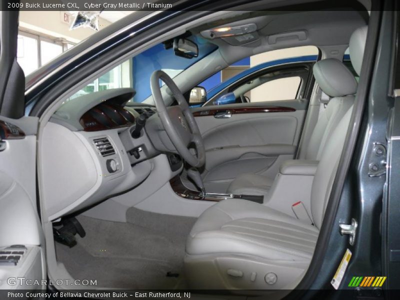 Cyber Gray Metallic / Titanium 2009 Buick Lucerne CXL