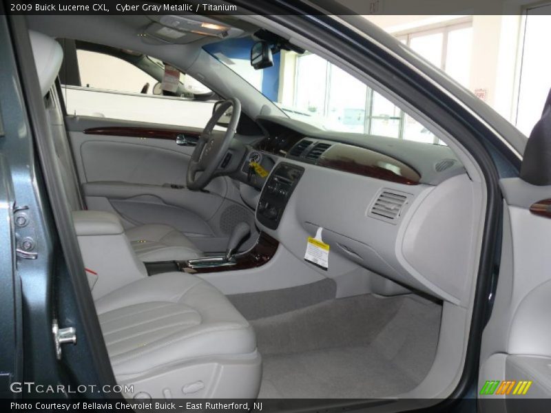 Cyber Gray Metallic / Titanium 2009 Buick Lucerne CXL