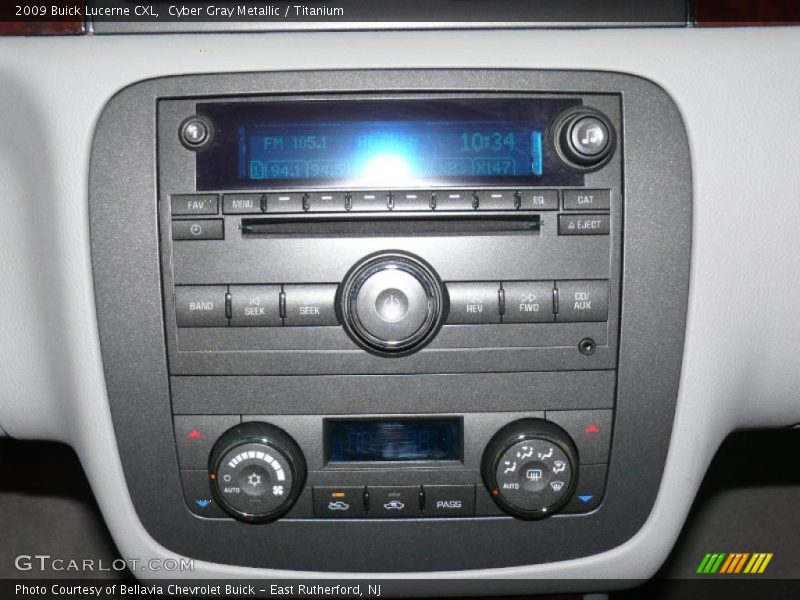 Cyber Gray Metallic / Titanium 2009 Buick Lucerne CXL