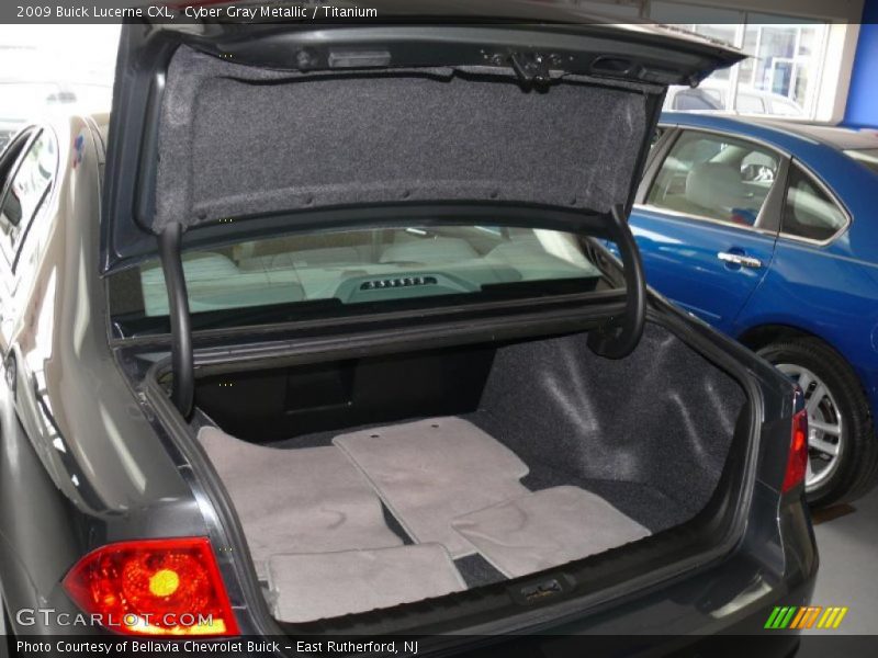Cyber Gray Metallic / Titanium 2009 Buick Lucerne CXL