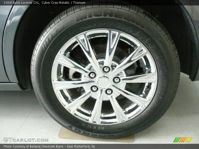 Cyber Gray Metallic / Titanium 2009 Buick Lucerne CXL