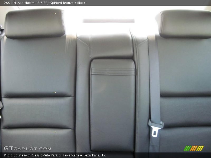 Spirited Bronze / Black 2004 Nissan Maxima 3.5 SE