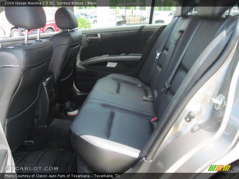 Spirited Bronze / Black 2004 Nissan Maxima 3.5 SE