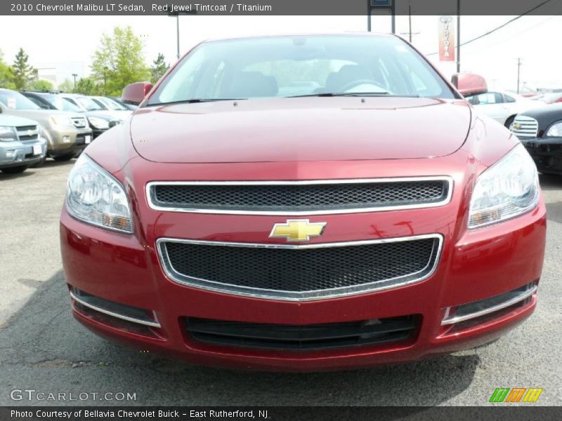 Red Jewel Tintcoat / Titanium 2010 Chevrolet Malibu LT Sedan