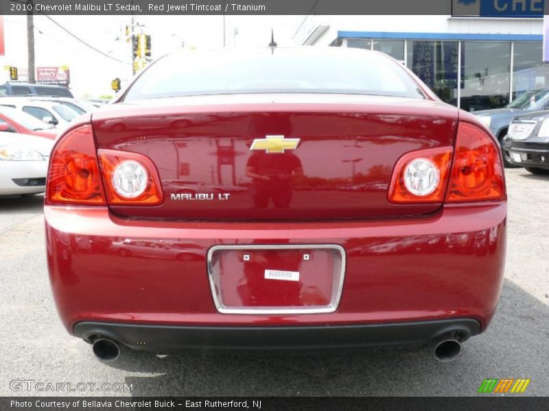 Red Jewel Tintcoat / Titanium 2010 Chevrolet Malibu LT Sedan