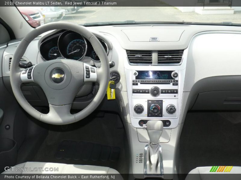 Red Jewel Tintcoat / Titanium 2010 Chevrolet Malibu LT Sedan