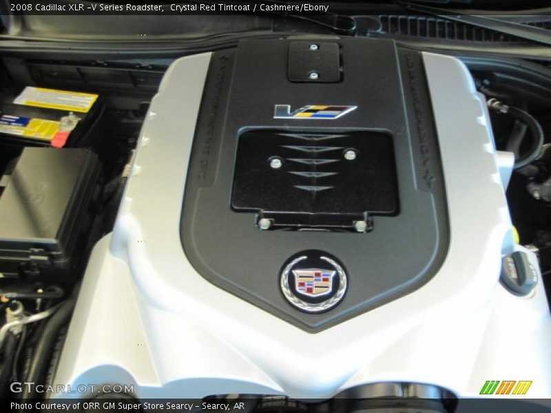 Crystal Red Tintcoat / Cashmere/Ebony 2008 Cadillac XLR -V Series Roadster