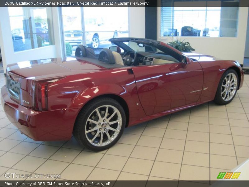 Crystal Red Tintcoat / Cashmere/Ebony 2008 Cadillac XLR -V Series Roadster