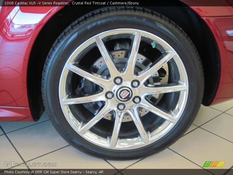 Crystal Red Tintcoat / Cashmere/Ebony 2008 Cadillac XLR -V Series Roadster