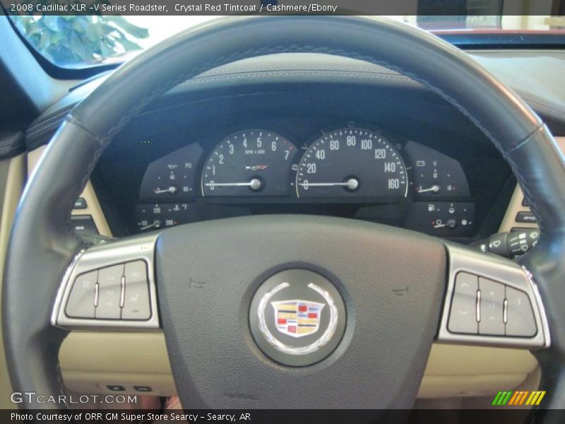 Crystal Red Tintcoat / Cashmere/Ebony 2008 Cadillac XLR -V Series Roadster