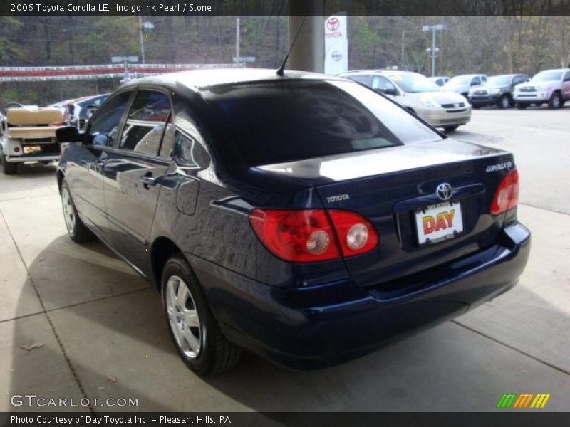 Indigo Ink Pearl / Stone 2006 Toyota Corolla LE