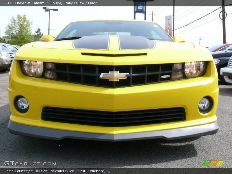 Rally Yellow / Black 2010 Chevrolet Camaro SS Coupe