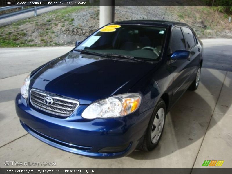 Indigo Ink Pearl / Stone 2006 Toyota Corolla LE