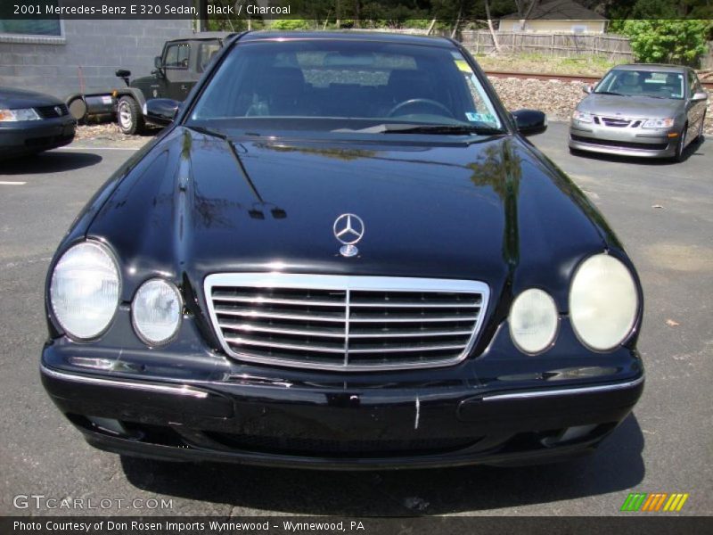 Black / Charcoal 2001 Mercedes-Benz E 320 Sedan