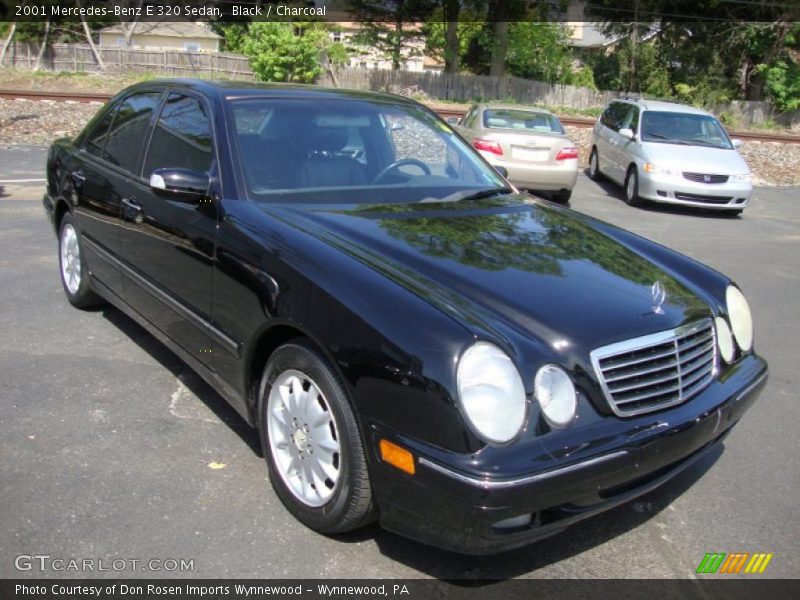 Black / Charcoal 2001 Mercedes-Benz E 320 Sedan