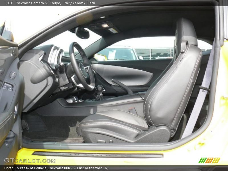Rally Yellow / Black 2010 Chevrolet Camaro SS Coupe