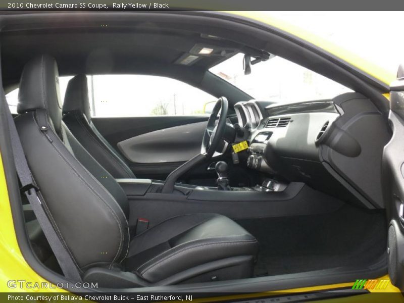 Rally Yellow / Black 2010 Chevrolet Camaro SS Coupe