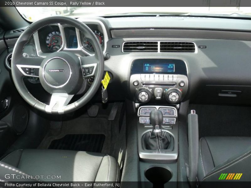Rally Yellow / Black 2010 Chevrolet Camaro SS Coupe