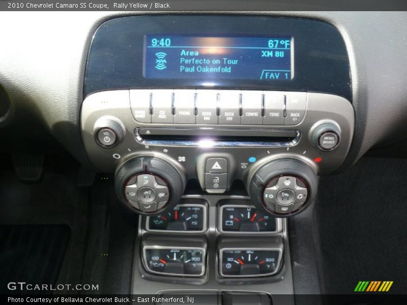 Rally Yellow / Black 2010 Chevrolet Camaro SS Coupe