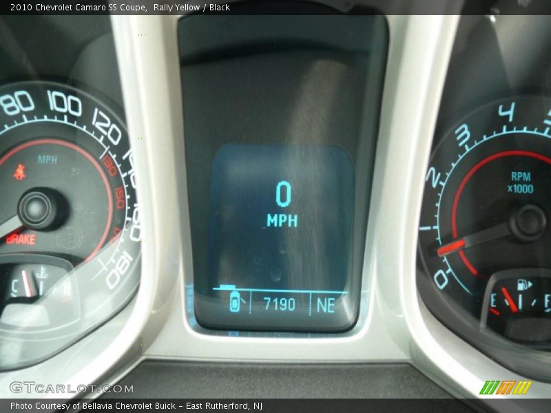 Rally Yellow / Black 2010 Chevrolet Camaro SS Coupe