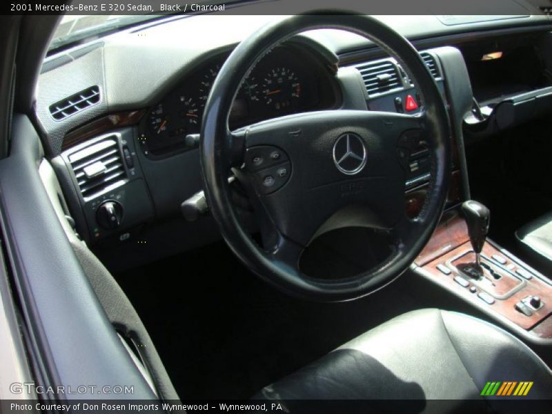 Black / Charcoal 2001 Mercedes-Benz E 320 Sedan