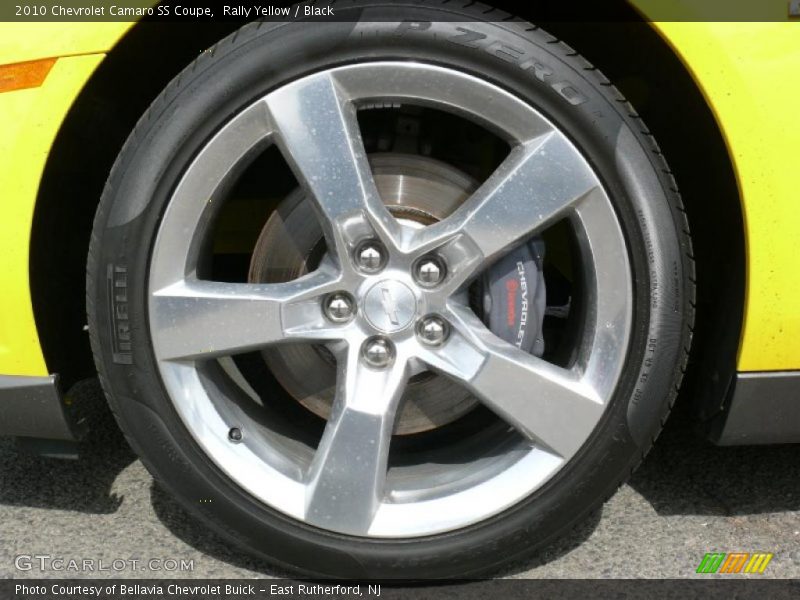 Rally Yellow / Black 2010 Chevrolet Camaro SS Coupe