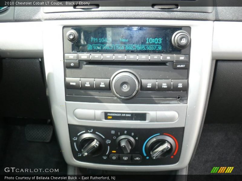Black / Ebony 2010 Chevrolet Cobalt LT Coupe