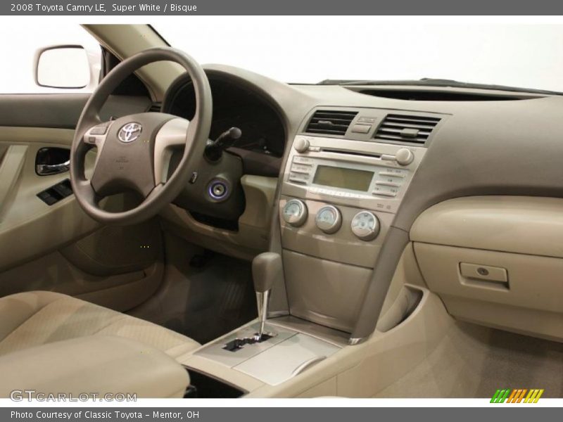 Super White / Bisque 2008 Toyota Camry LE