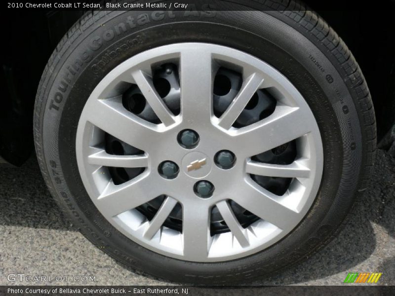 Black Granite Metallic / Gray 2010 Chevrolet Cobalt LT Sedan