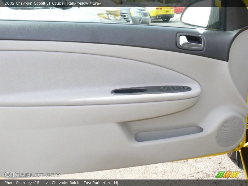 Rally Yellow / Gray 2009 Chevrolet Cobalt LT Coupe