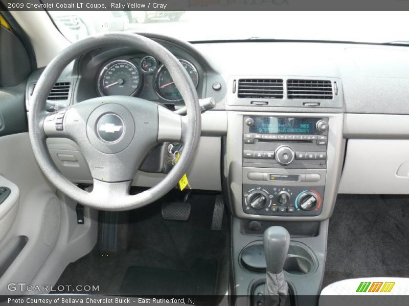 Rally Yellow / Gray 2009 Chevrolet Cobalt LT Coupe