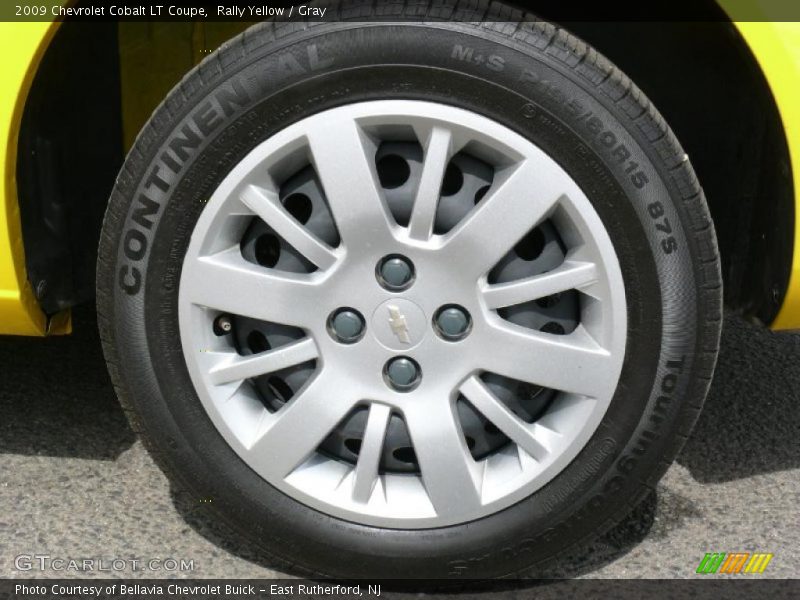 Rally Yellow / Gray 2009 Chevrolet Cobalt LT Coupe