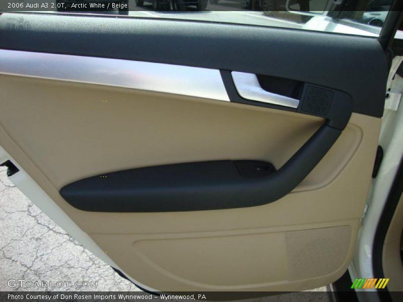 Arctic White / Beige 2006 Audi A3 2.0T