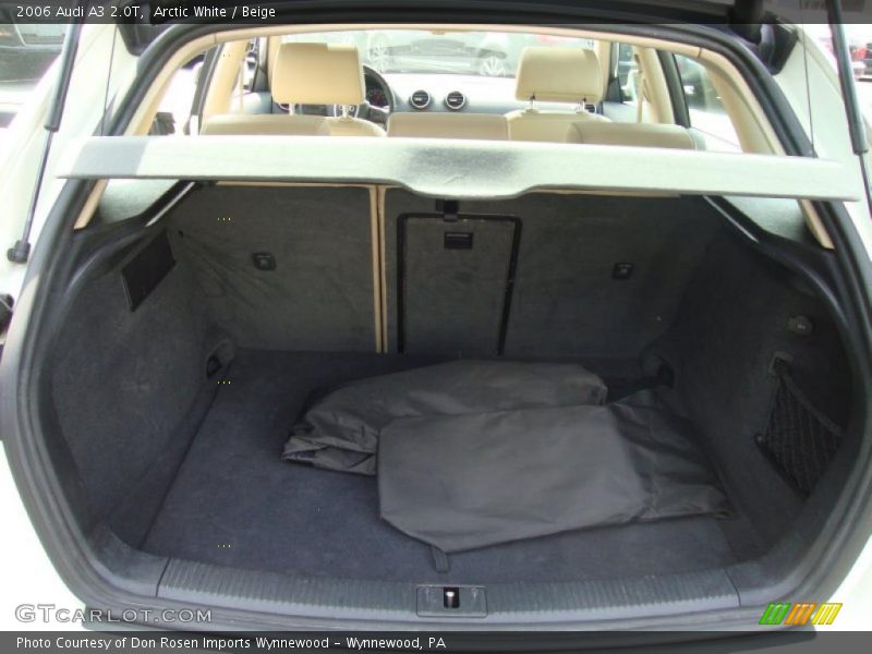 Arctic White / Beige 2006 Audi A3 2.0T