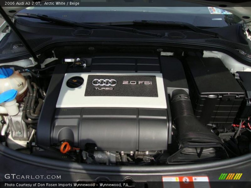 Arctic White / Beige 2006 Audi A3 2.0T