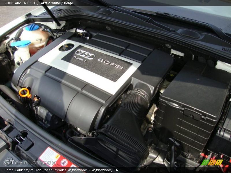 Arctic White / Beige 2006 Audi A3 2.0T