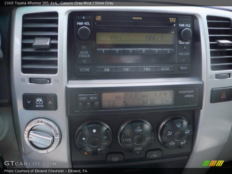 Galactic Gray Mica / Stone Gray 2006 Toyota 4Runner SR5 4x4