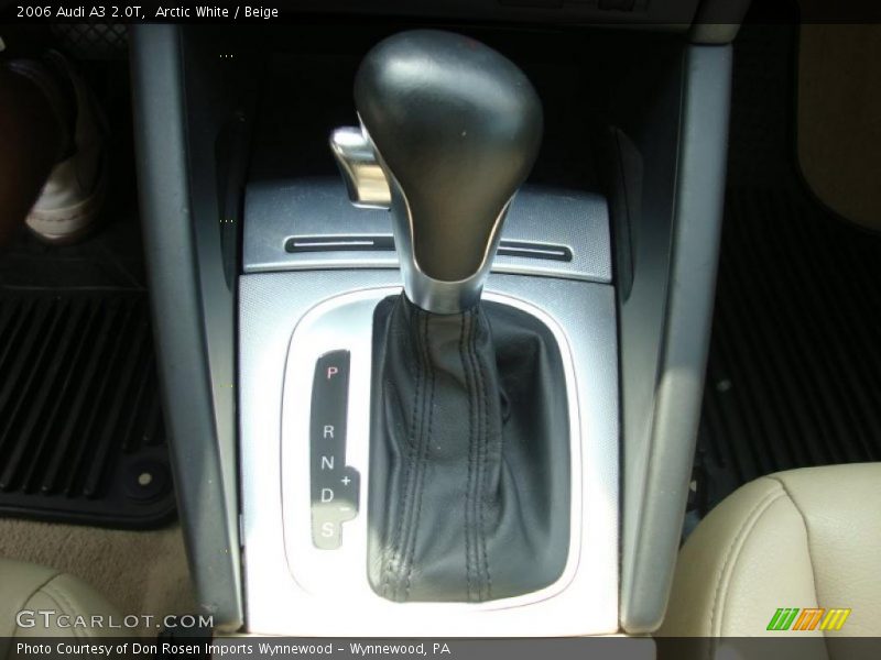 Arctic White / Beige 2006 Audi A3 2.0T