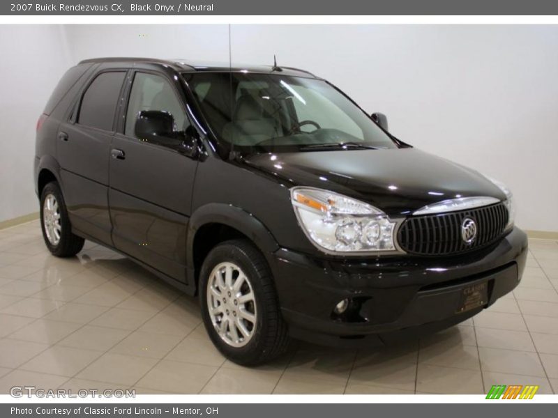 Black Onyx / Neutral 2007 Buick Rendezvous CX