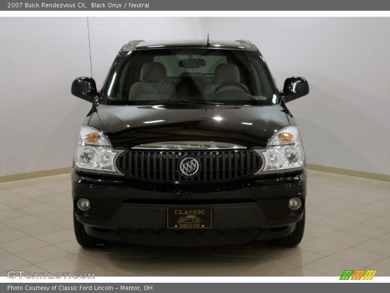 Black Onyx / Neutral 2007 Buick Rendezvous CX