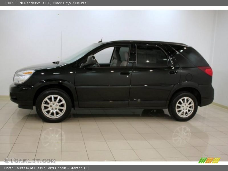 Black Onyx / Neutral 2007 Buick Rendezvous CX