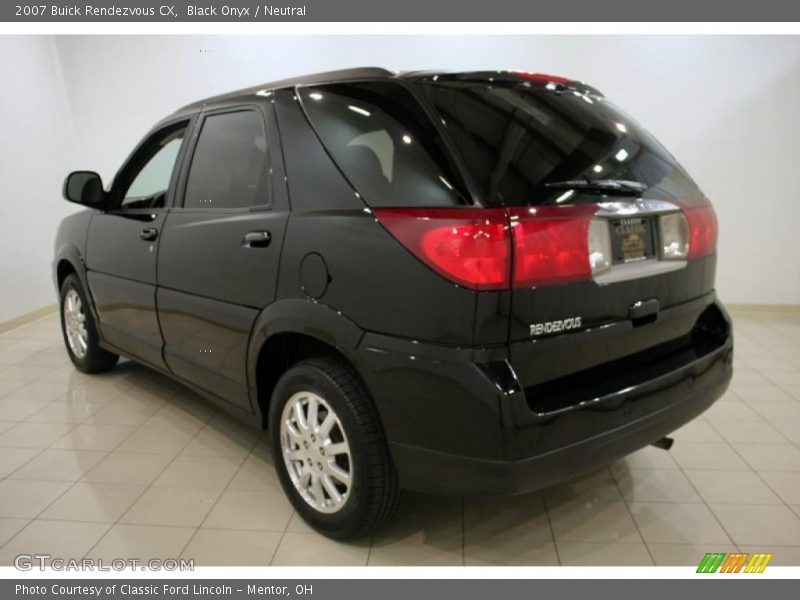 Black Onyx / Neutral 2007 Buick Rendezvous CX
