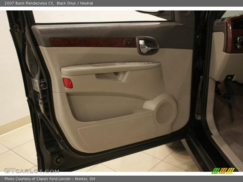 Black Onyx / Neutral 2007 Buick Rendezvous CX