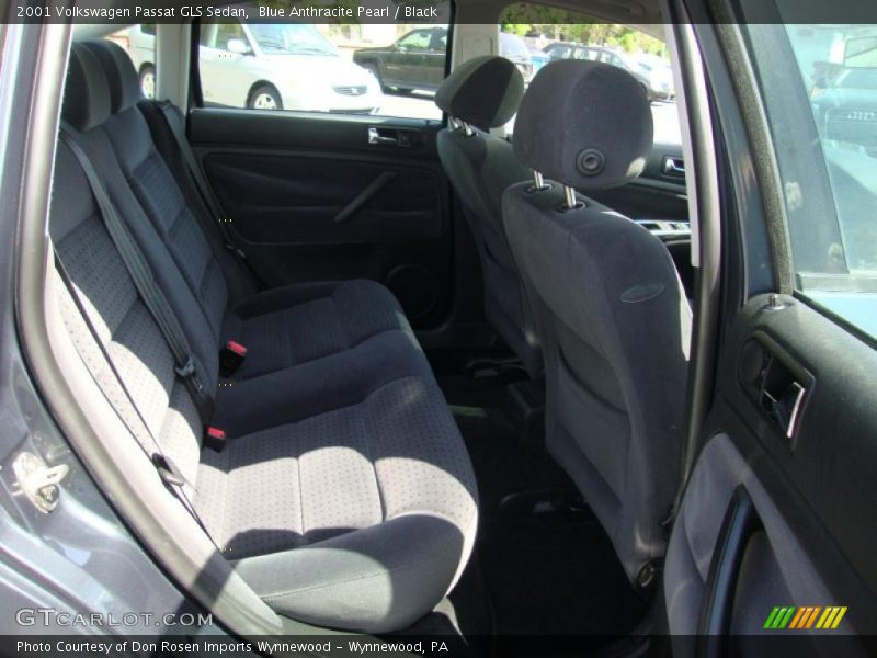 Blue Anthracite Pearl / Black 2001 Volkswagen Passat GLS Sedan